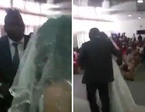 结婚吃瓜新郎视频